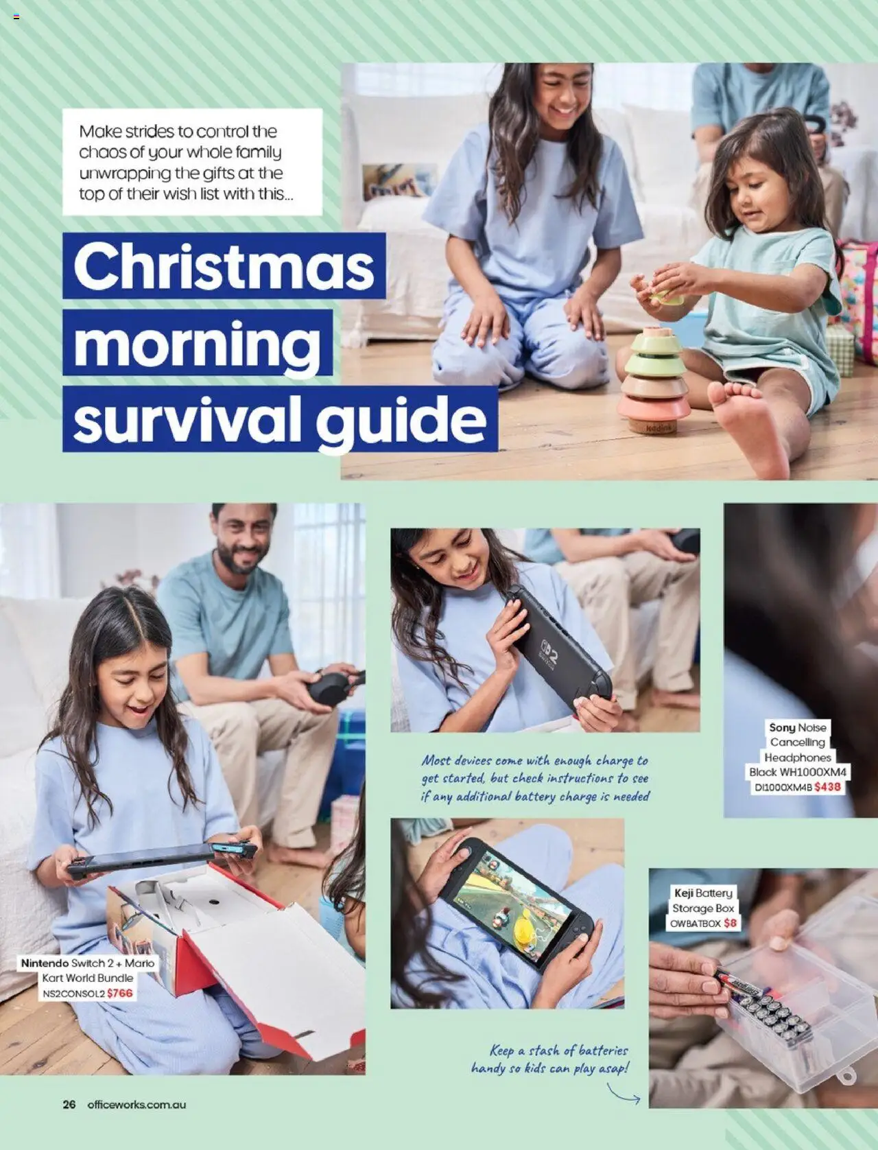 Officeworks Magazine - page 26- valid from 13/10/2025