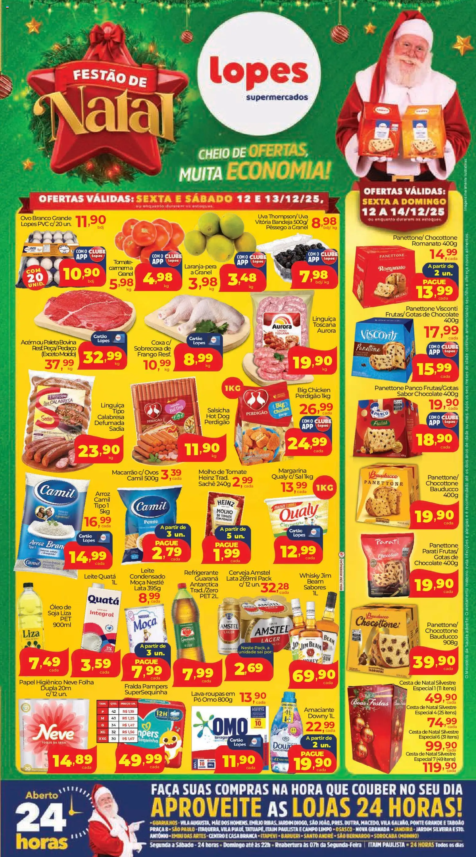 Lopes Supermercados - Ofertas da semana  - página 1- válido a partir de 12/12/2025
