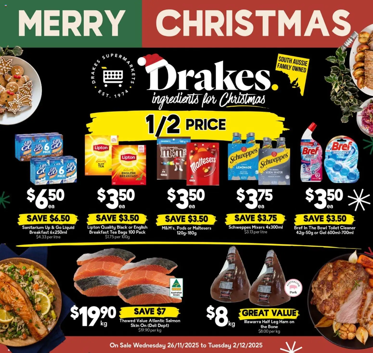 Drakes Catalogue SA - page 1- valid from 26/11/2025