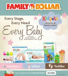 Preview Family Dollar Digital Book valid from 09/01/2025