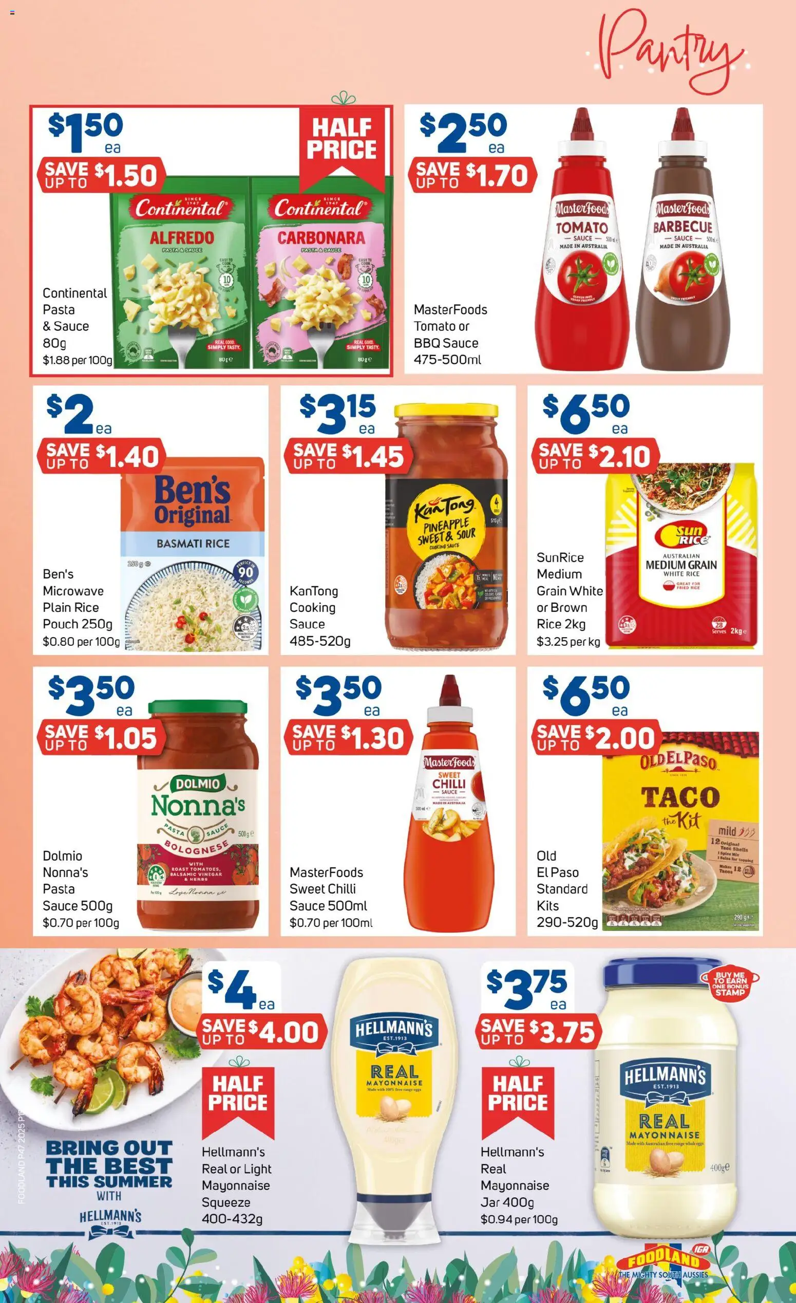 Foodland  Catalogue  - page 15- valid from 19/11/2025