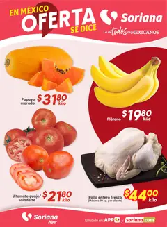 Soriana - Fin de Semana Híper: Tamaulipas (excepto Cd. Victoria y Tampico) válido desde 31/10/2025