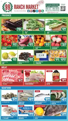 Preview 99 Ranch Market Perishables valid from 09/12/2025