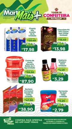 Pré-visualização Mart Minas - Ofertas de confeitaria válida a partir de 18/11/2025