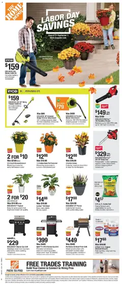 Preview Home Depot Local Ad valid from 08/21/2025
