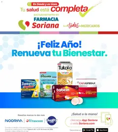 Soriana - Folleto Farmacia Híper Nacional válido desde 01/01/2026