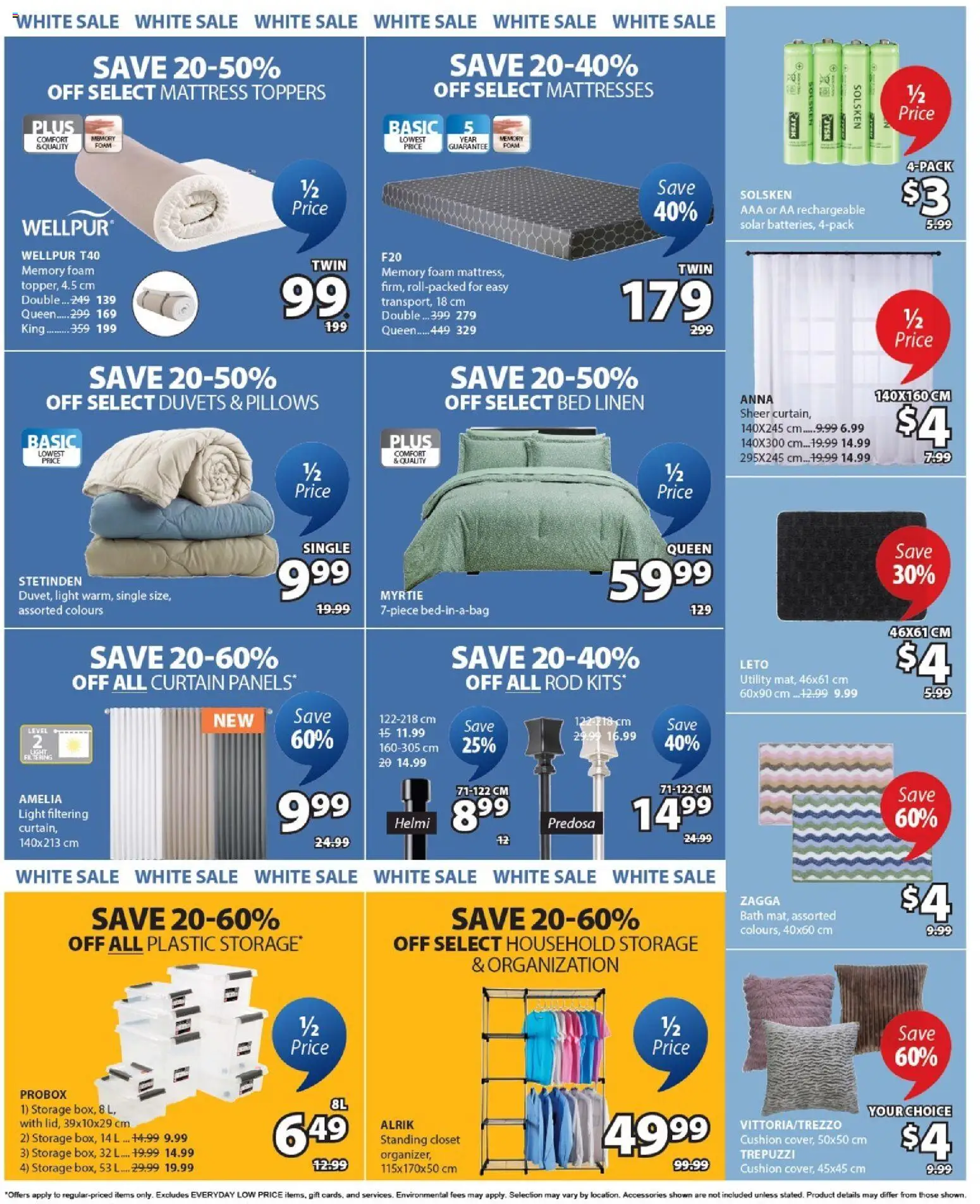 JYSK weekly flyer - page 2- valid from Jan 8, 2026