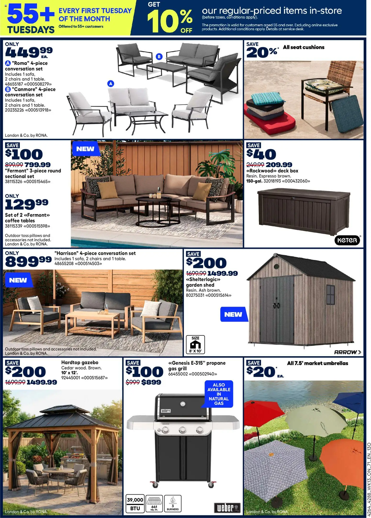 Rona weekly flyer - page 3- valid from Apr 23, 2026