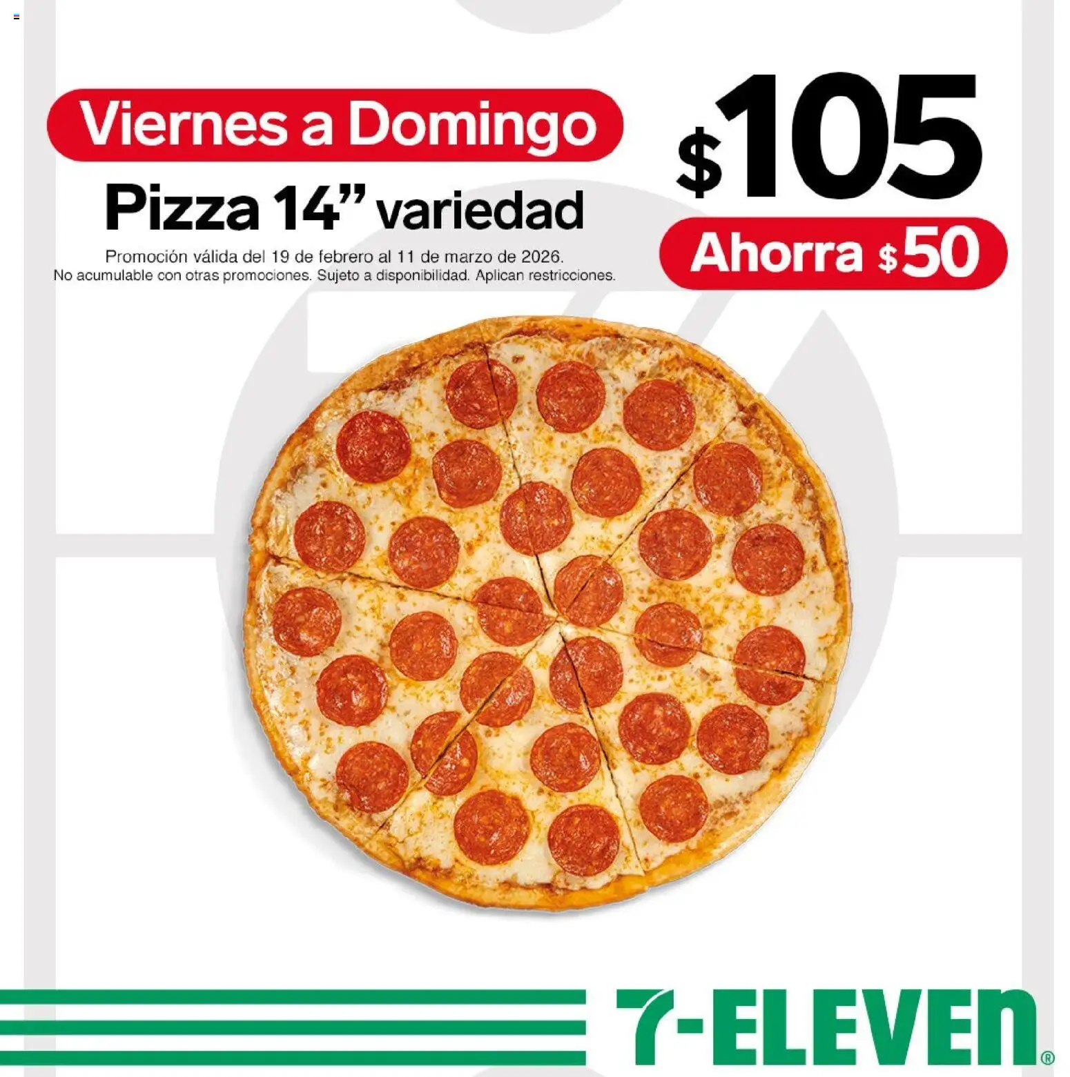 7-Eleven folleto - página 1- válido desde 19/02/2026