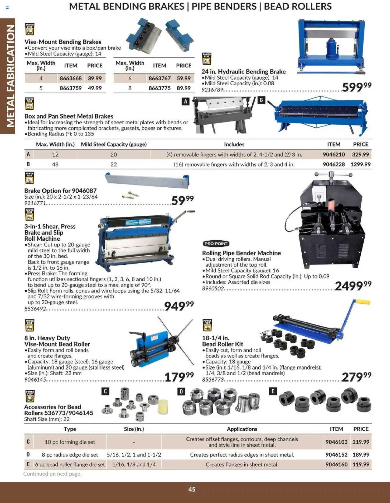 Princess Auto - Catalogue - Metal fabrication - page 47- valid from Apr 16, 2025