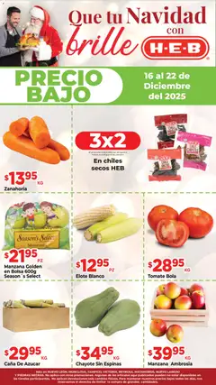 H-E-B folleto Precios bajo válido desde 16/12/2025