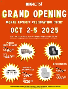 Preview Big Lots Weekly Ad valid from 10/02/2025