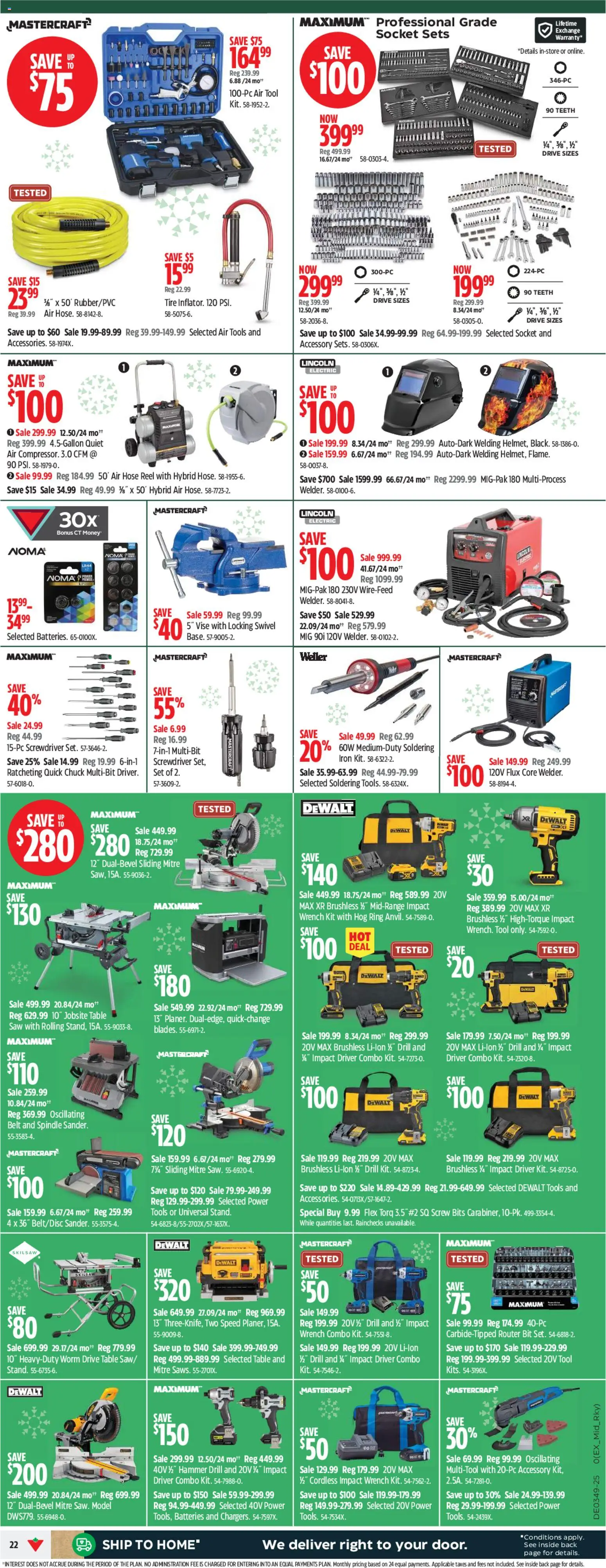 Canadian Tire weekly flyer - page 22- valid from Nov 27, 2025