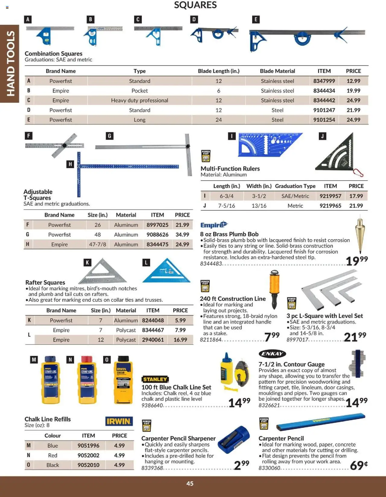 Princess Auto - Catalogue - Hand tools - page 50- valid from Apr 16, 2025