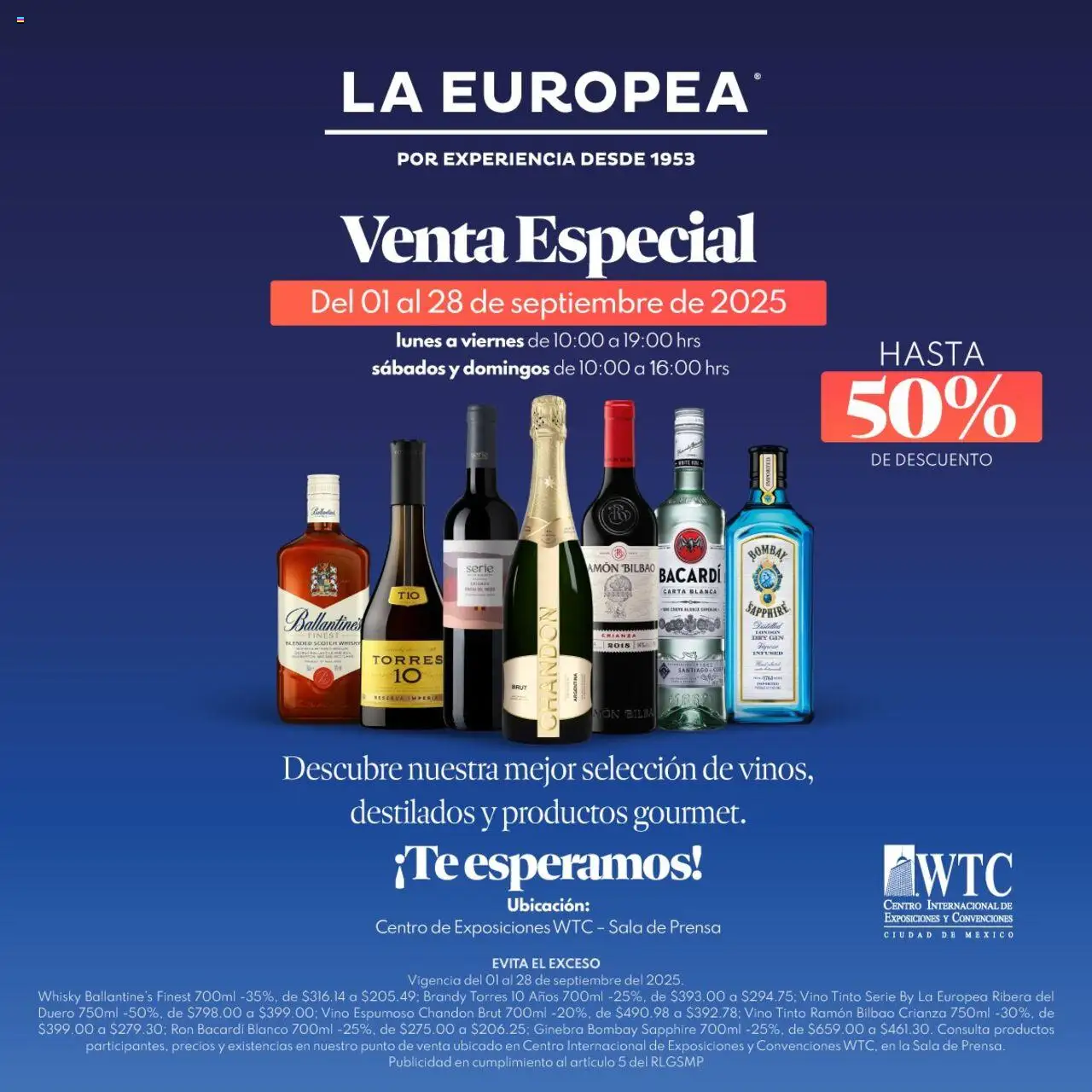La Europea - Catálogo Venta Especial - página 1- válido desde 01/09/2025