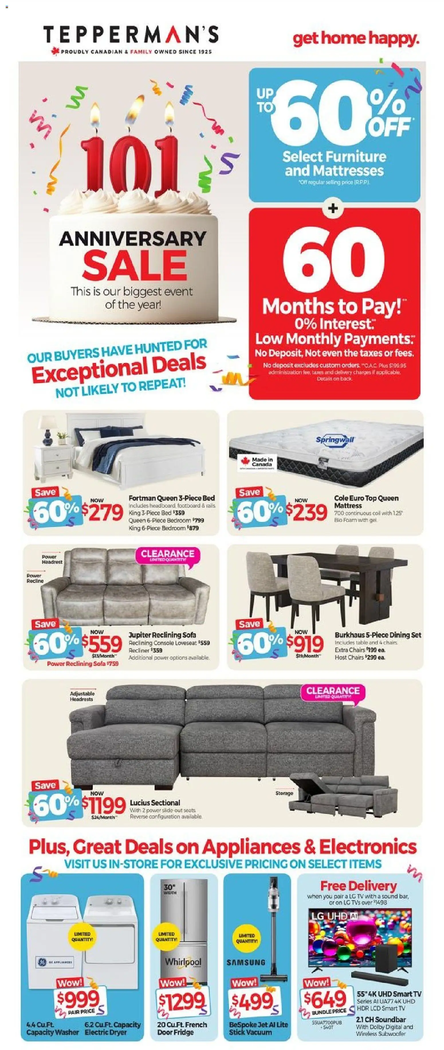 Tepperman's weekly flyer / circulaire - page 1- valid from Feb 27, 2026