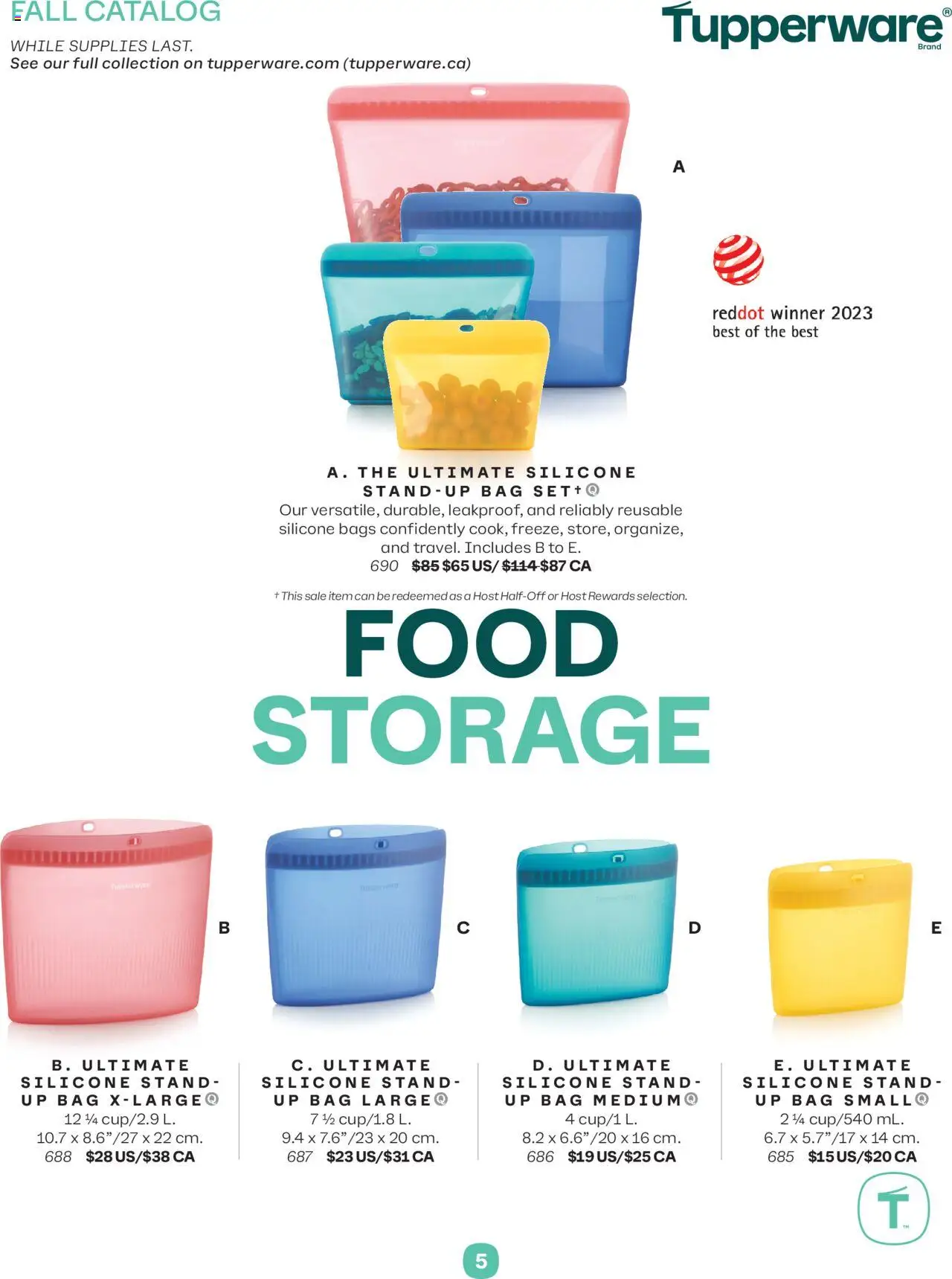 Tupperware - Fall 2025 Catalog - page 5- valid from Sep 1, 2025