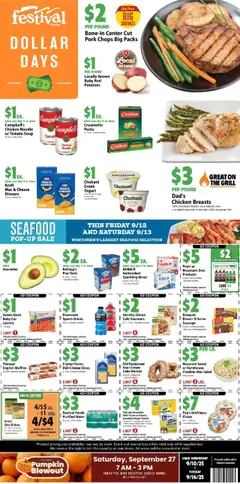Preview Festival Foods Weekly Ad valid from 09/10/2025