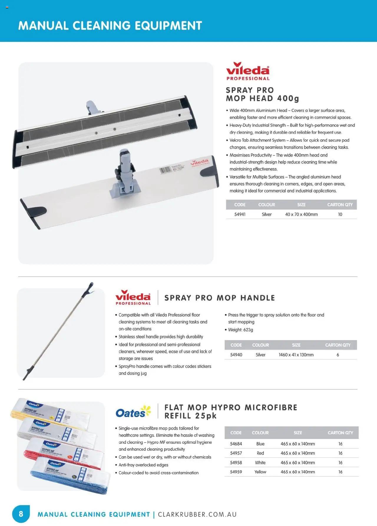 Clark Rubber Catalogue  - page 8- valid from 05/05/2025