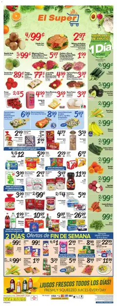 Preview El Super Weekly Ad valid from 01/07/2026