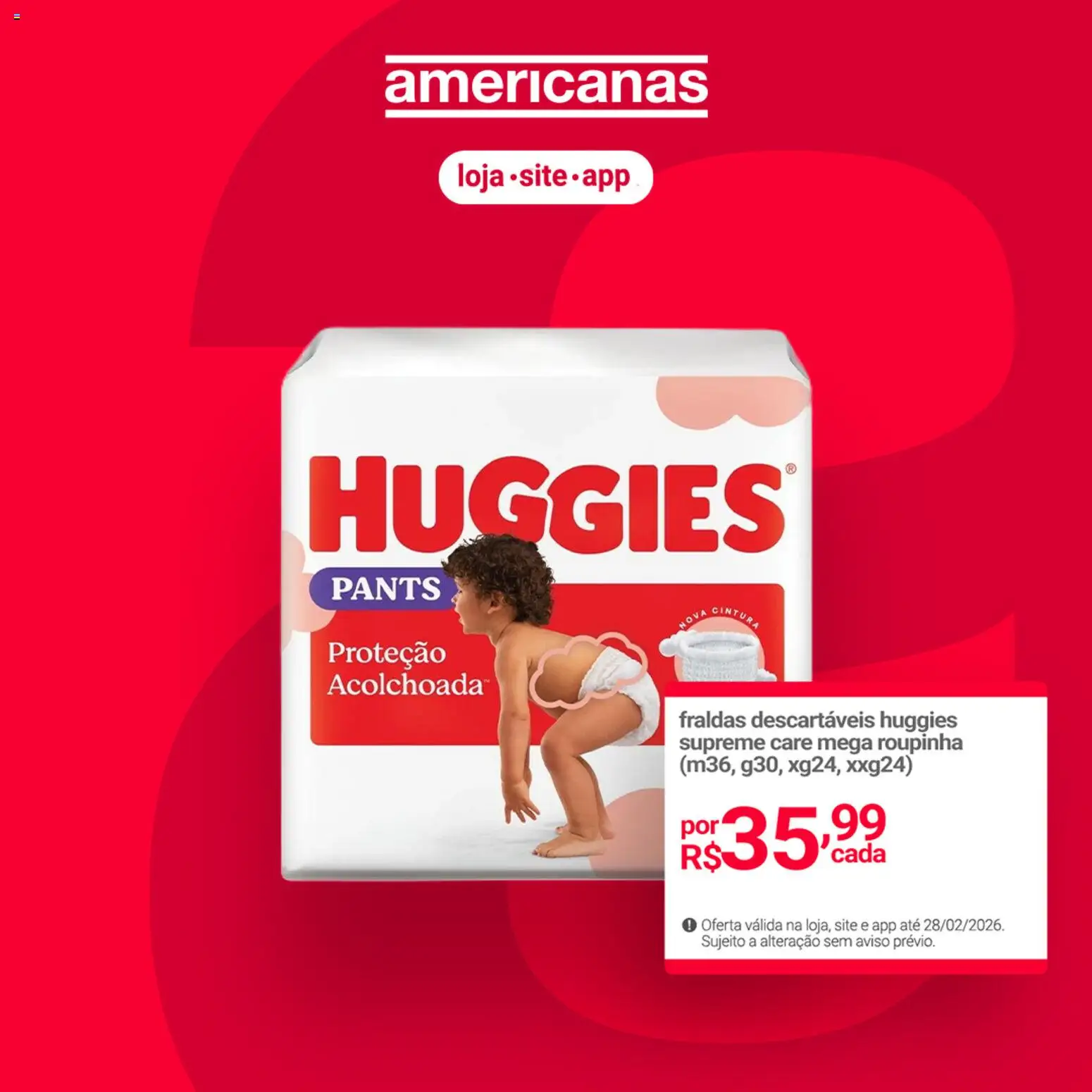 Lojas Americanas - Ofertas atuais - página 1- válido a partir de 24/02/2026
