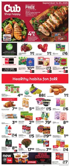 Preview Cub Foods Weekly Ad valid from 09/14/2025