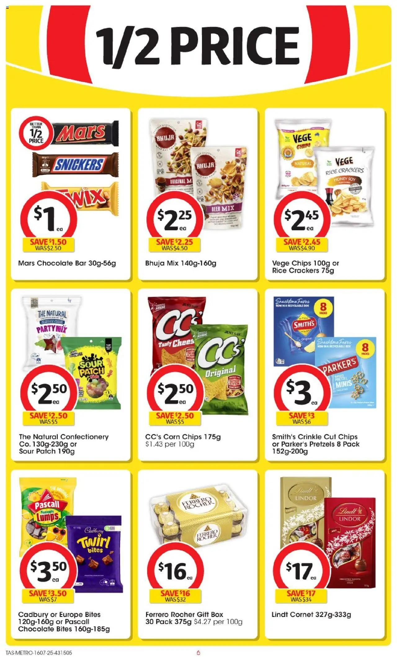 Coles Catalogue TAS - page 6- valid from 16/07/2025