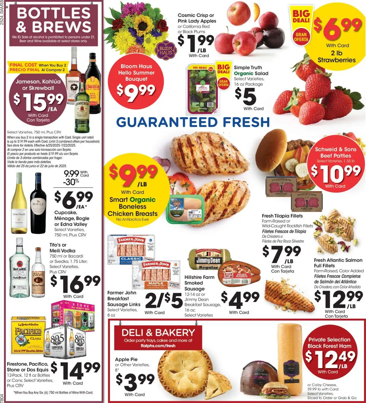 Ralphs Weekly Ad - CA - page 8- valid from 07/16/2025
