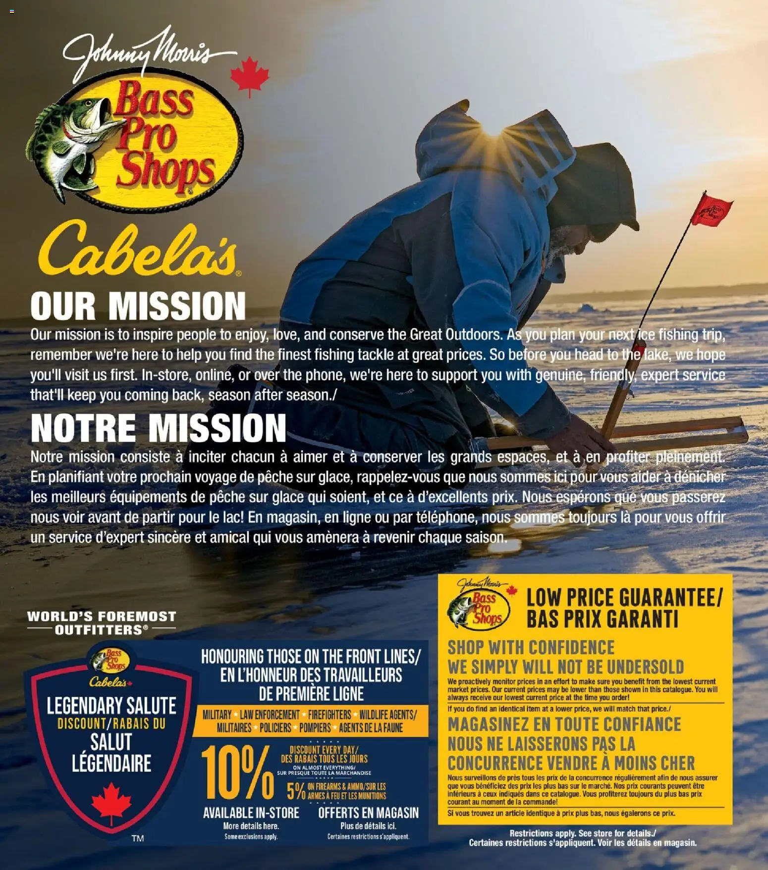 Cabelas - 2025 Ice Fishing Catalogue - page 2- valid from Nov 21, 2025