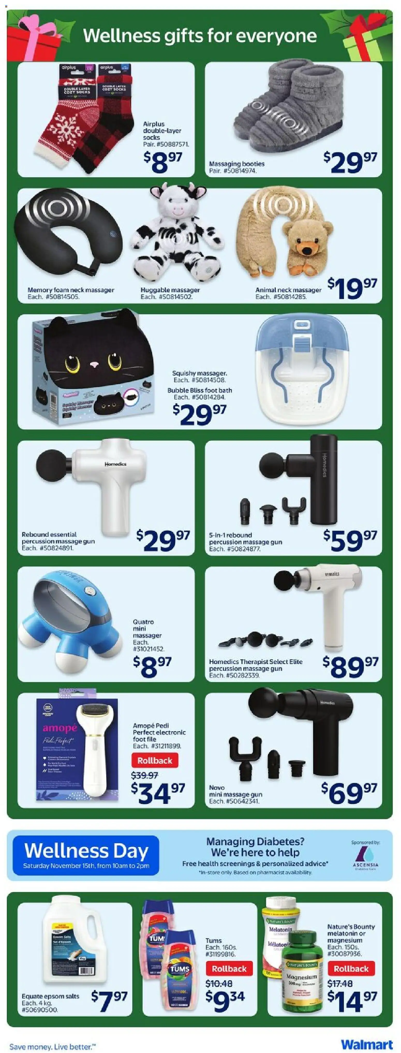 Walmart weekly flyer - page 13- valid from Nov 13, 2025