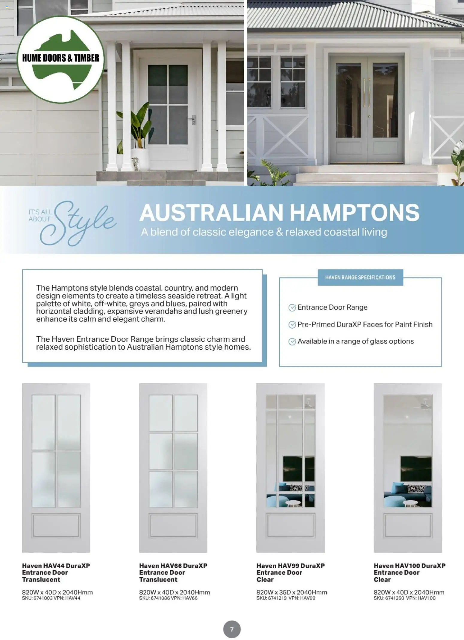 Mitre 10 Door & Door Furniture E-selection Guide 2025 - page 7- valid from 05/02/2026