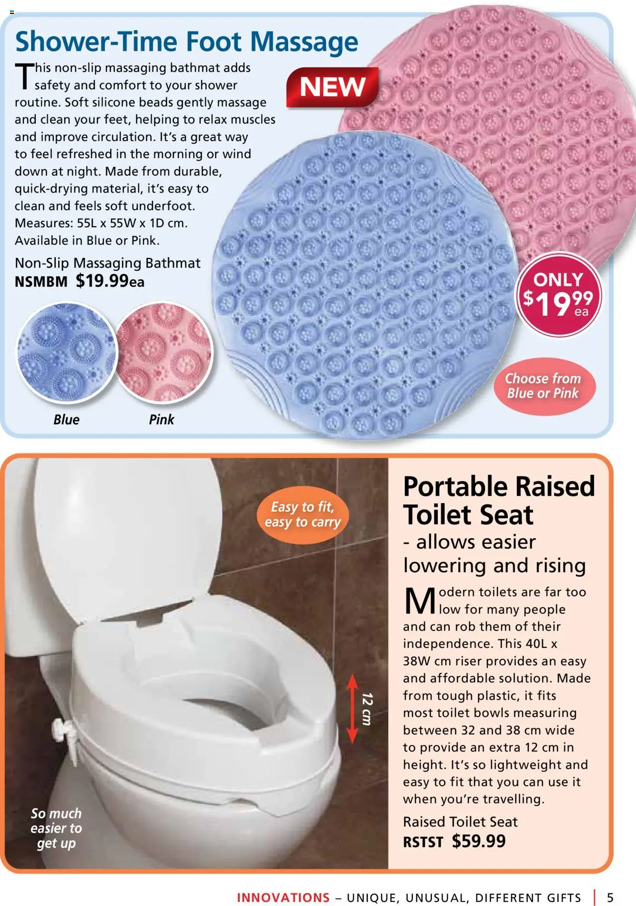 Innovations Catalogue Summer 2025 - page 5- valid from 24/09/2025