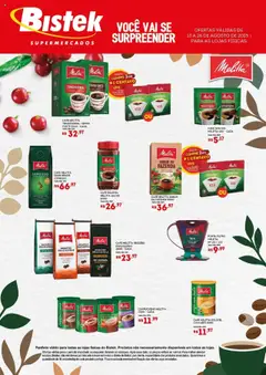 Pré-visualização Bistek Supermercados - Ofertas Reckitt e Melitta válida a partir de 13/08/2025