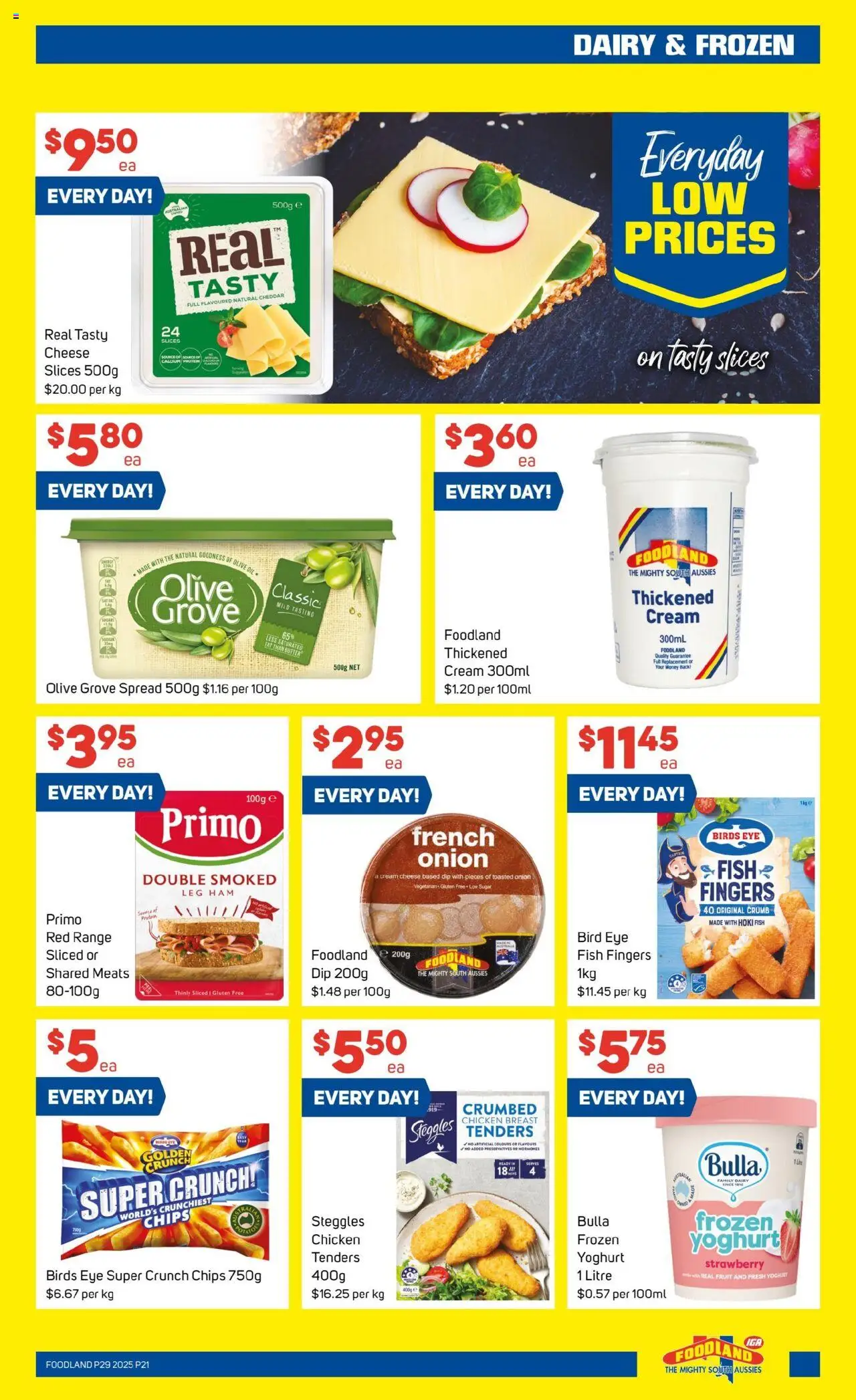 Foodland  Catalogue  - page 21- valid from 16/07/2025