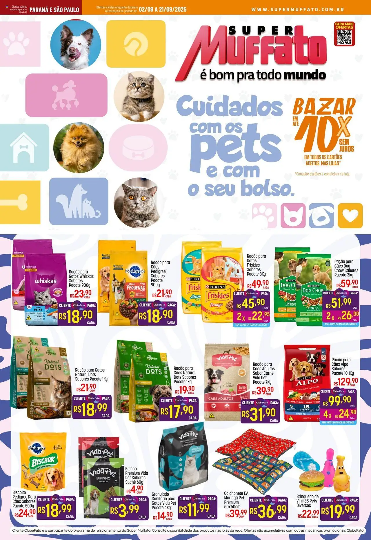 Super Muffato - Ofertas Cuidados com os Pets - página 1- válido a partir de 02/09/2025
