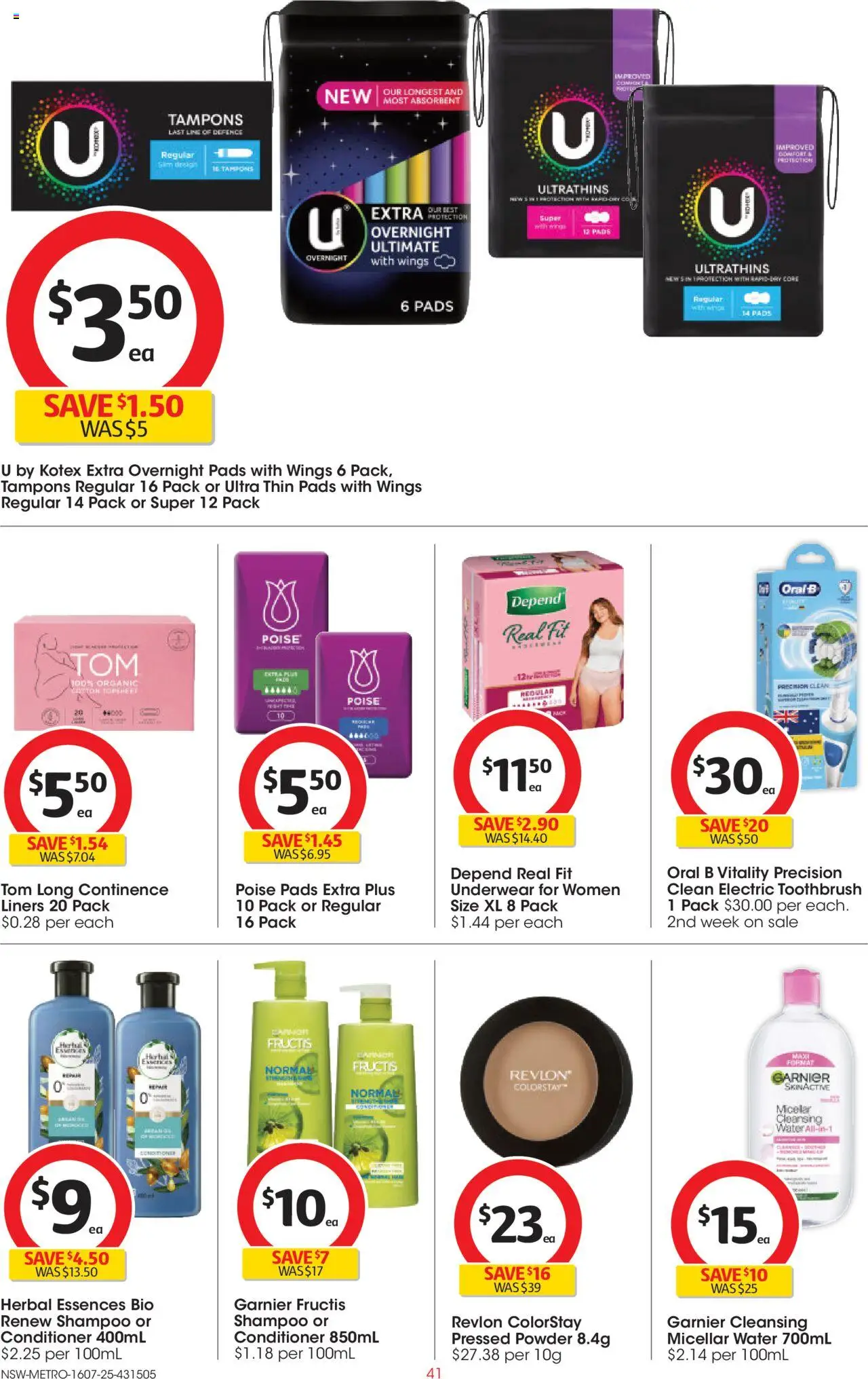 Coles Catalogue NSW - page 41- valid from 16/07/2025