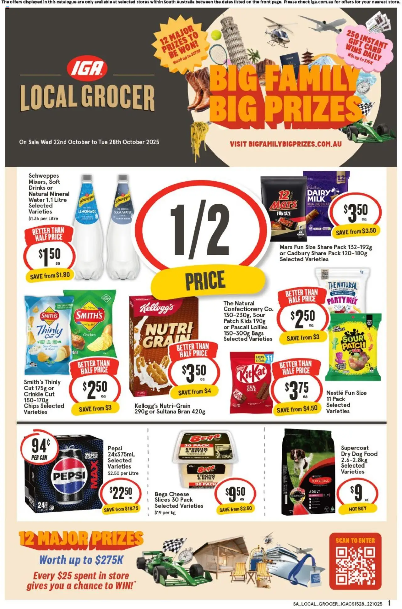 IGA Local Grocer SA - page 1- valid from 22/10/2025