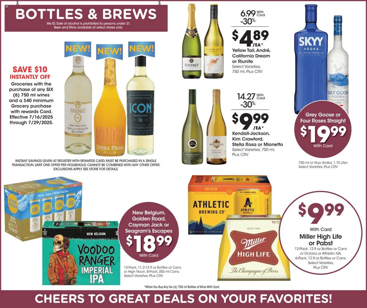 Ralphs Weekly Ad - CA - page 9- valid from 07/16/2025