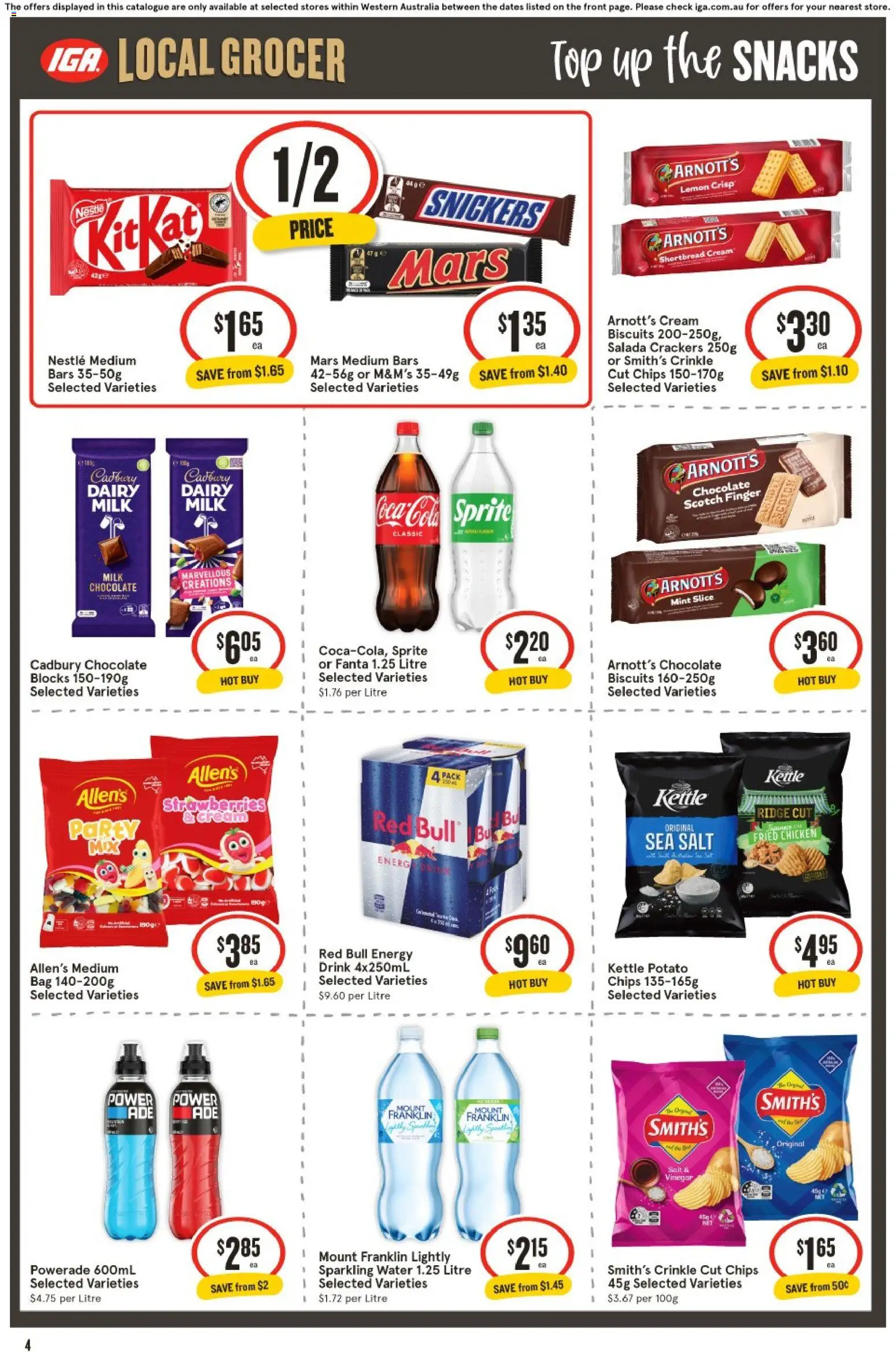 IGA Local Grocer WA - page 4- valid from 14/01/2026