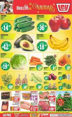 Casa Ley folleto Las ofertas de frutas y verduras válido desde 06/12/2025