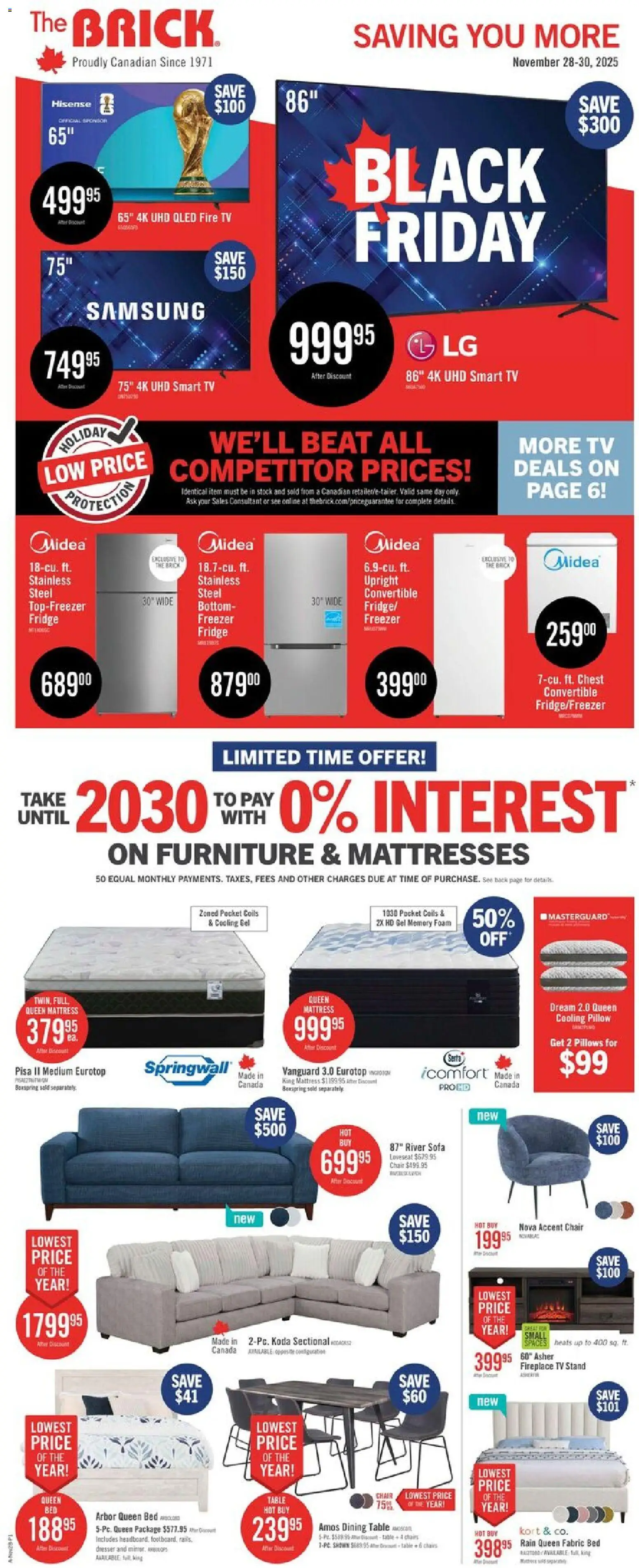 The Brick - Black Friday  - page 5- valid from Nov 28, 2025