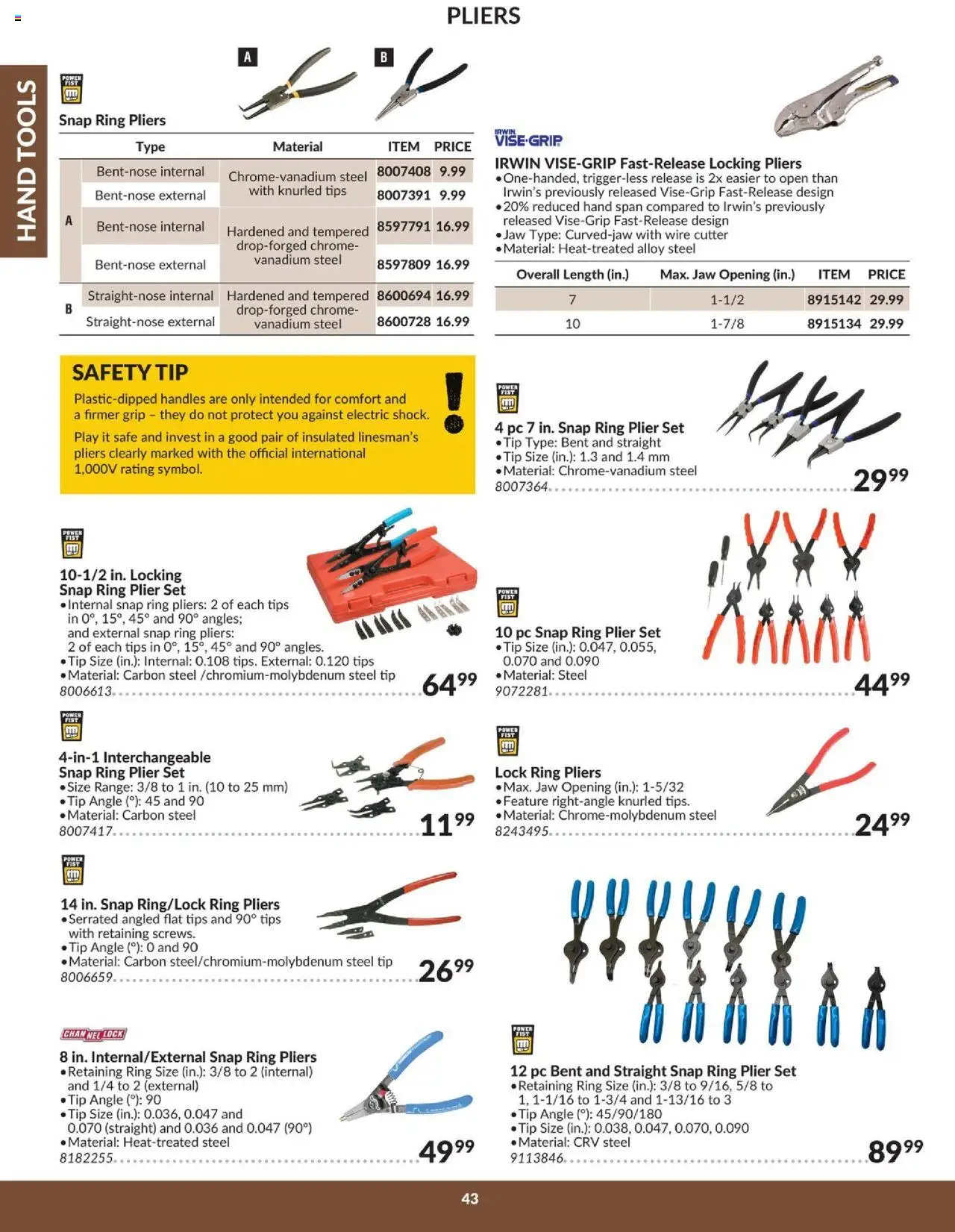 Princess Auto - Catalogue - Hand tools - page 48- valid from Apr 16, 2025