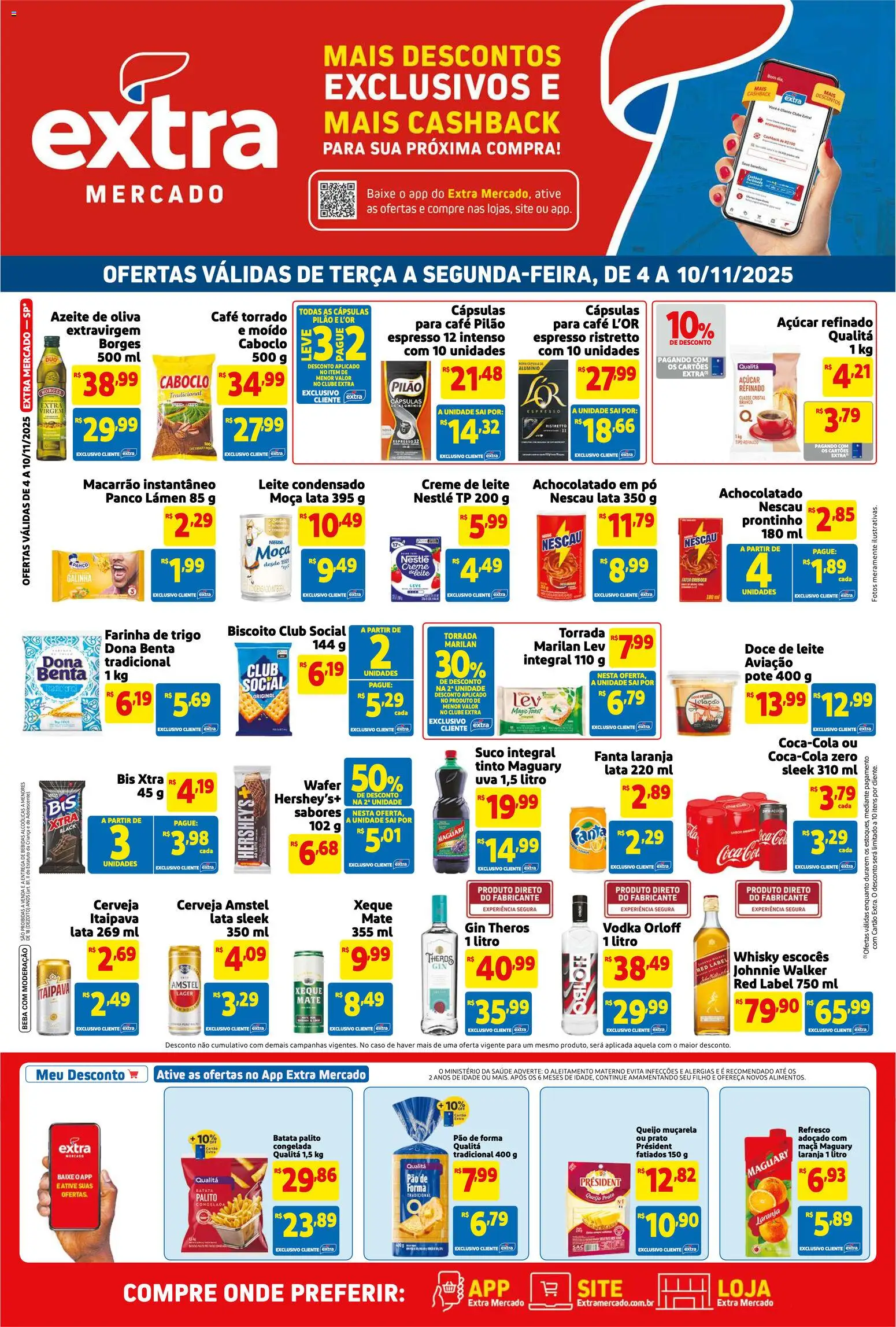 Extra - Ofertas de Mercado - página 1- válido a partir de 04/11/2025
