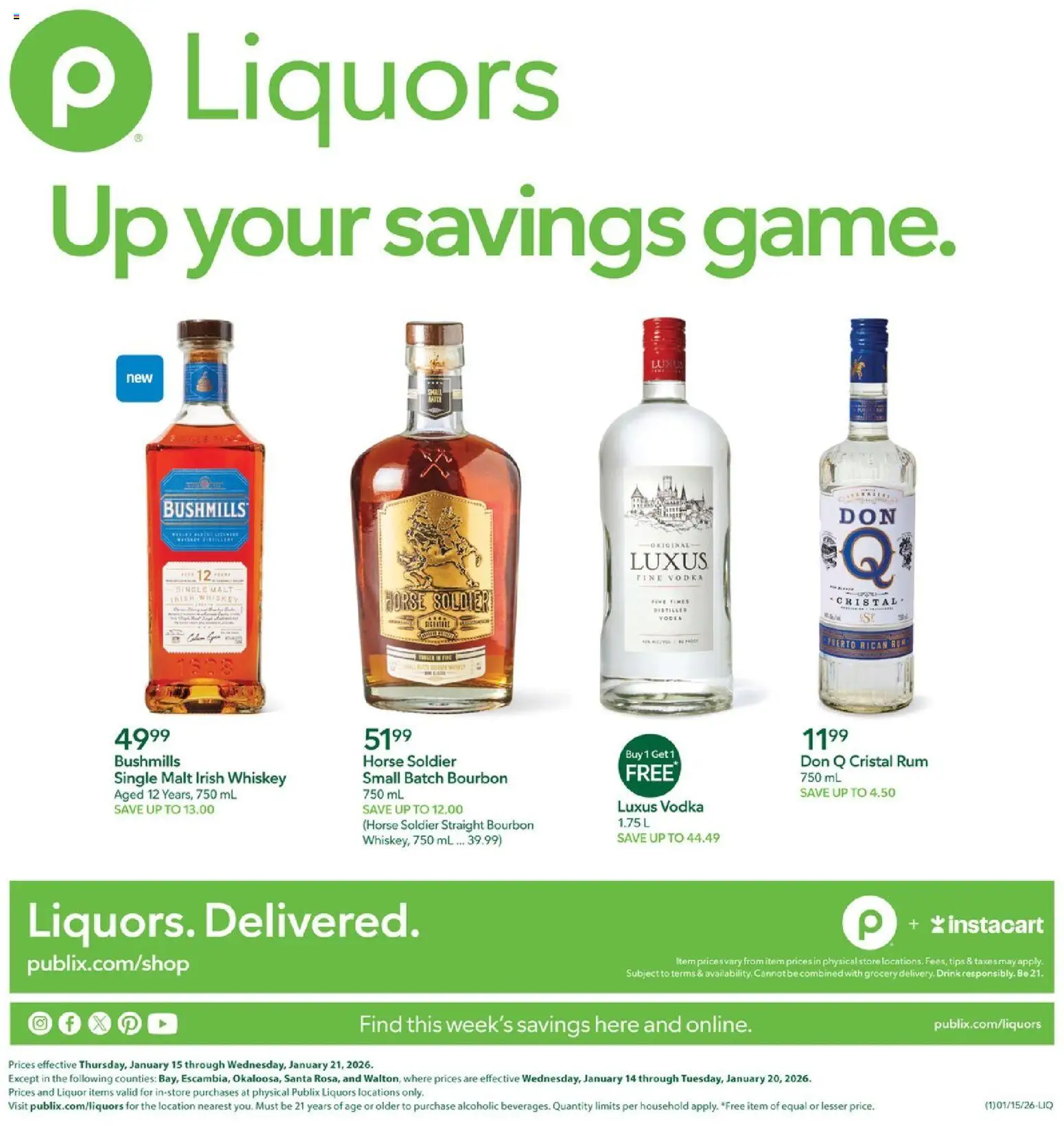 Publix Liquor - page 1- valid from 01/15/2026