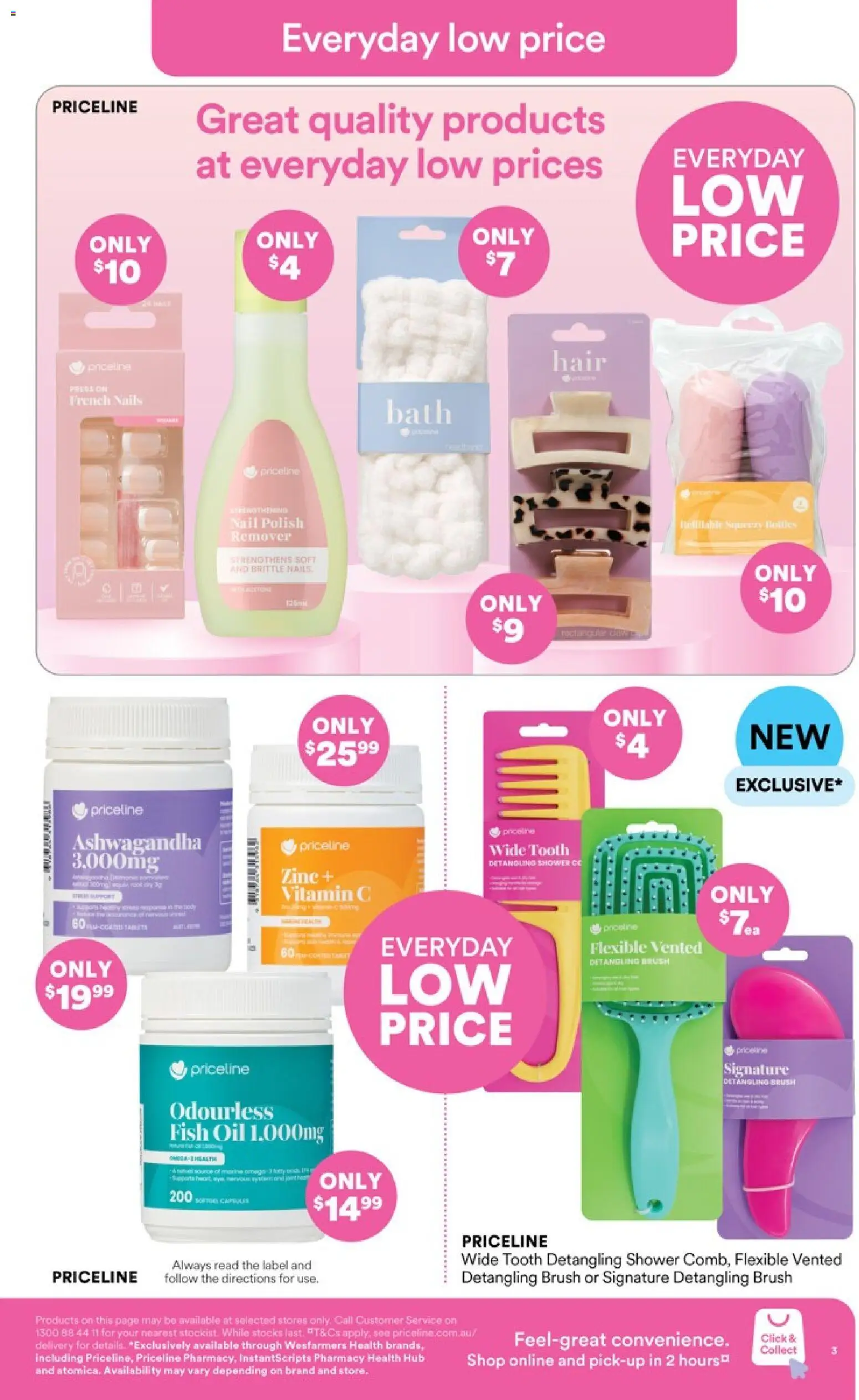 Priceline Pharmacy catalogue  - page 3- valid from 05/03/2026