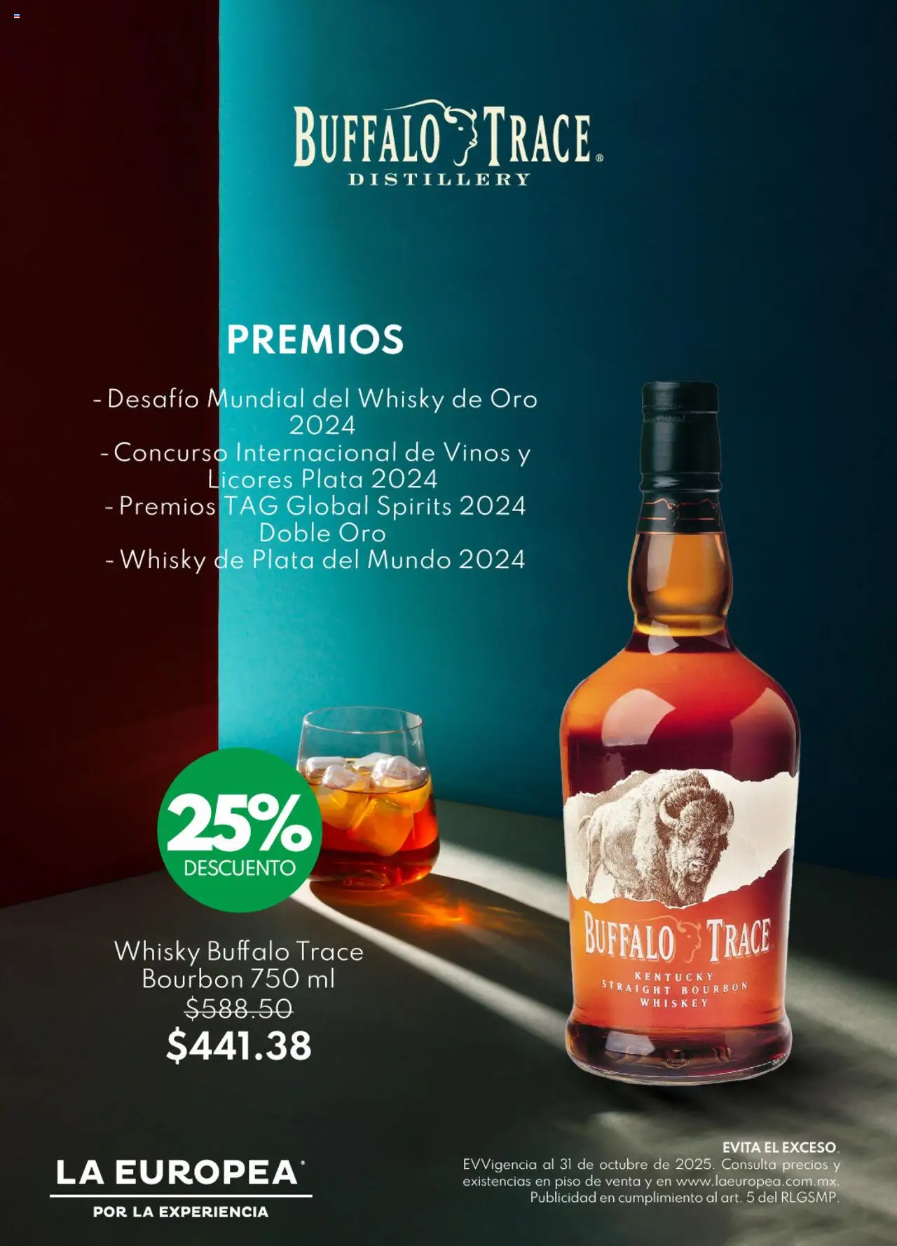 La Europea catálogo Buffalo Trace  - página 1- válido desde 18/10/2025