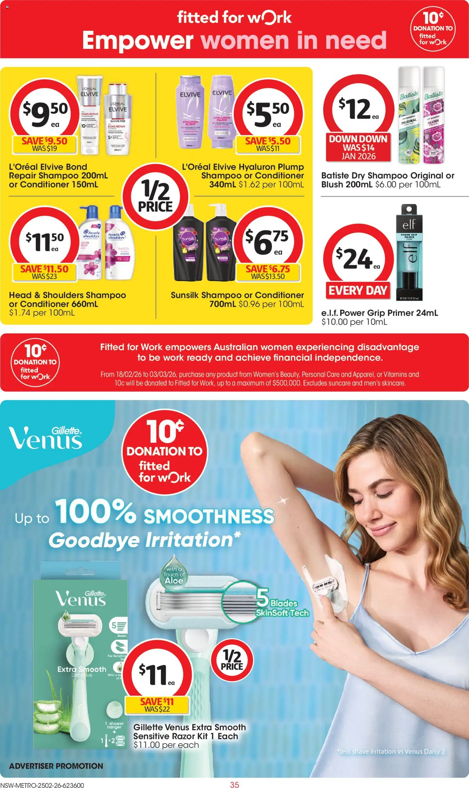 Coles Catalogue  - page 35- valid from 25/02/2026