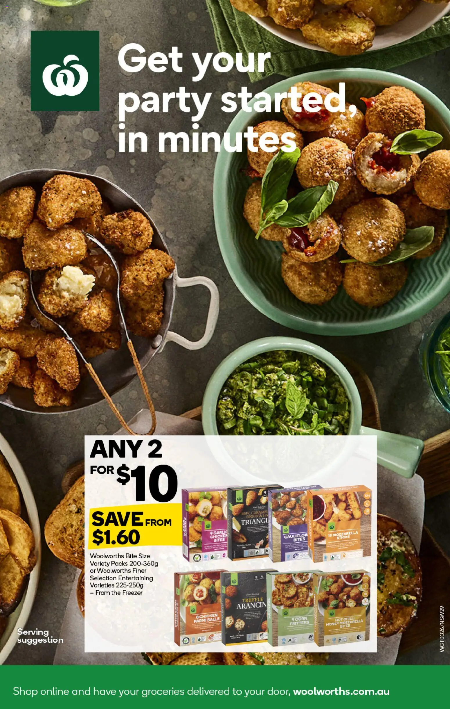 Woolworths catalogue  - page 29- valid from 11/03/2026