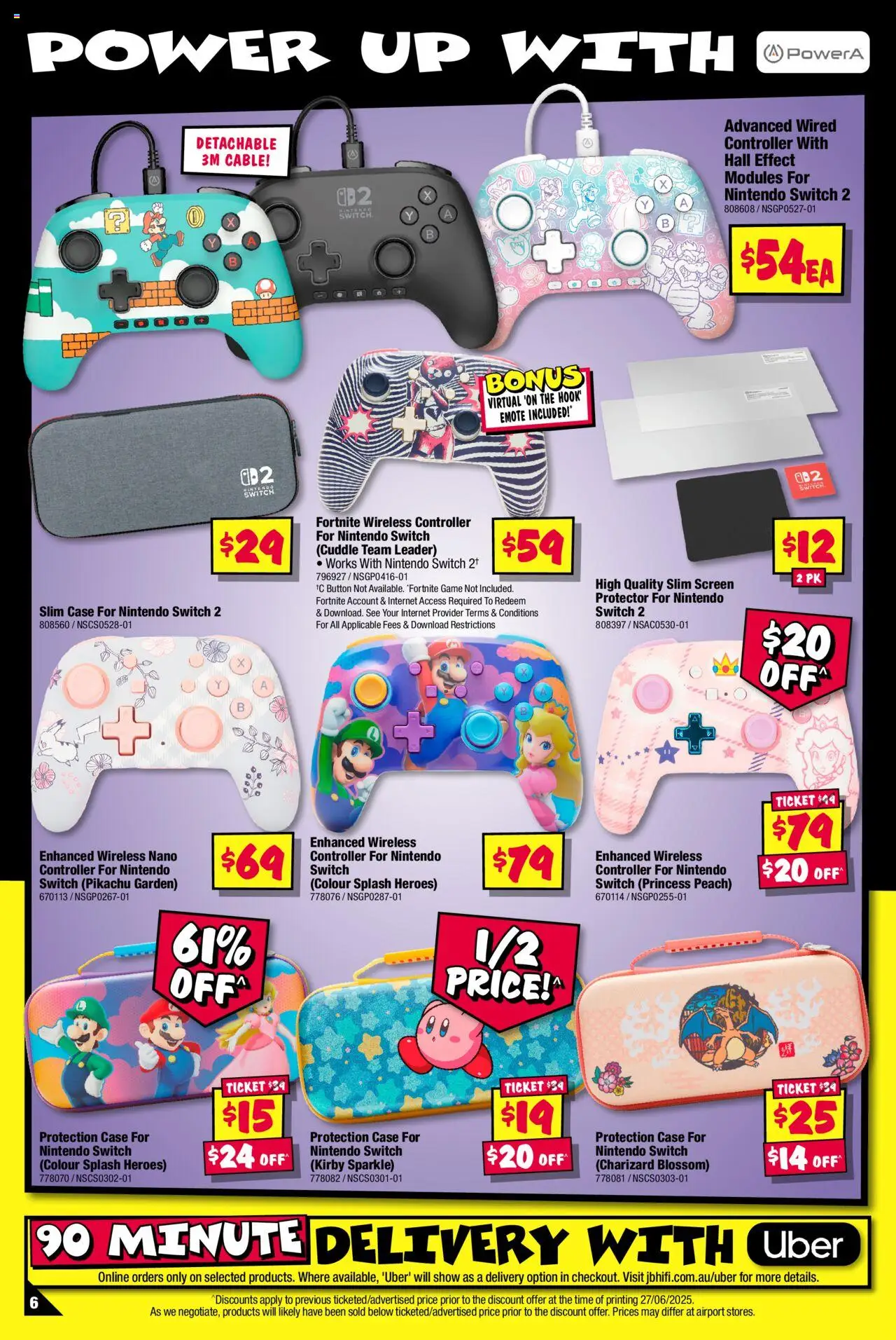 JB Hi-Fi Power up with Nintendo - page 6- valid from 10/07/2025