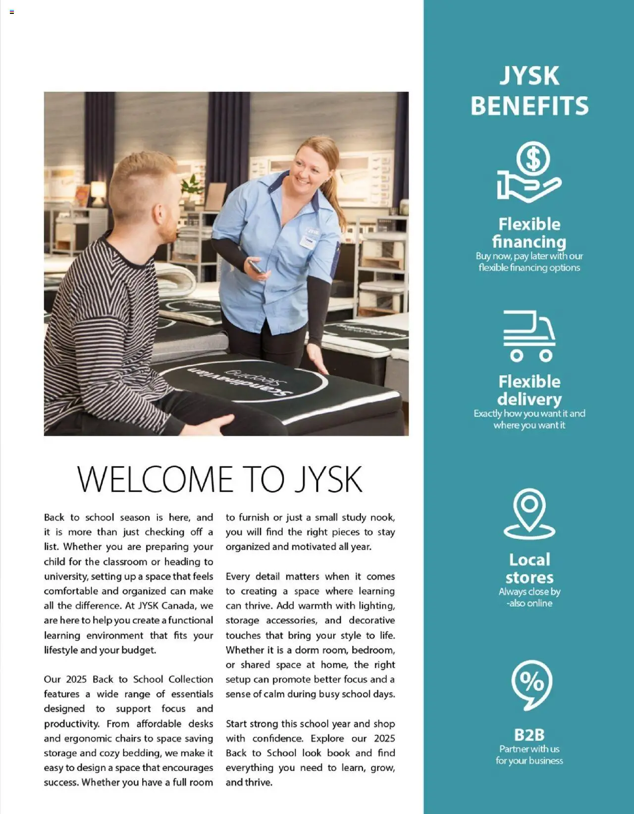 JYSK - Back to School Lookbook - page 3- valid from Aug 14, 2025